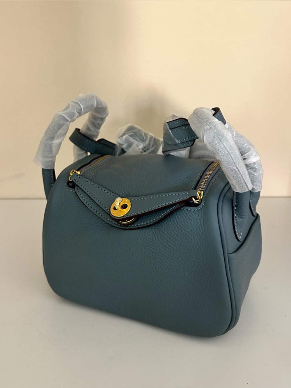 18cm Mini Pillow Bag Blue